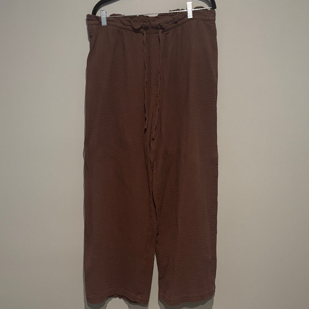 Relaxed Drawstring Pants